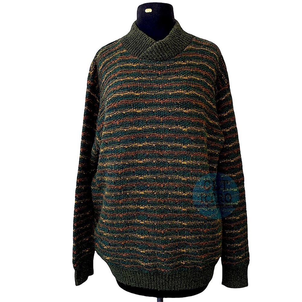 Missoni • Striped Alpaca Wool Blend Sweater • Italy
